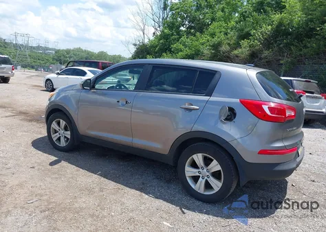 2013 Kia Sportage Lx из США, поврежденный, VIN KNDPB3A23D7533547